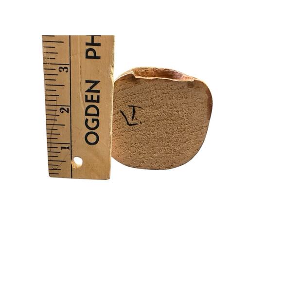 Vintage Hand Carved Wood Branch Tree Man House Spirit Folk Art Whimsical 9 Inch - Picture 12 of 12